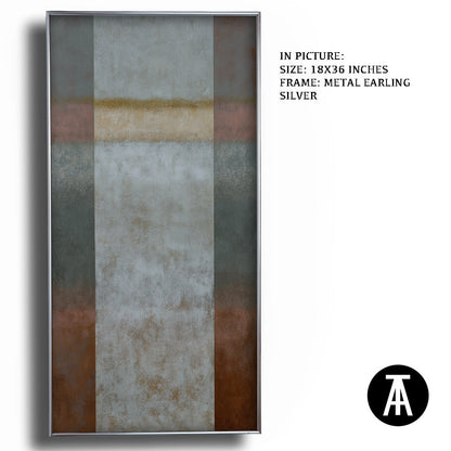 Artwork in Metal Earling Silver Frame