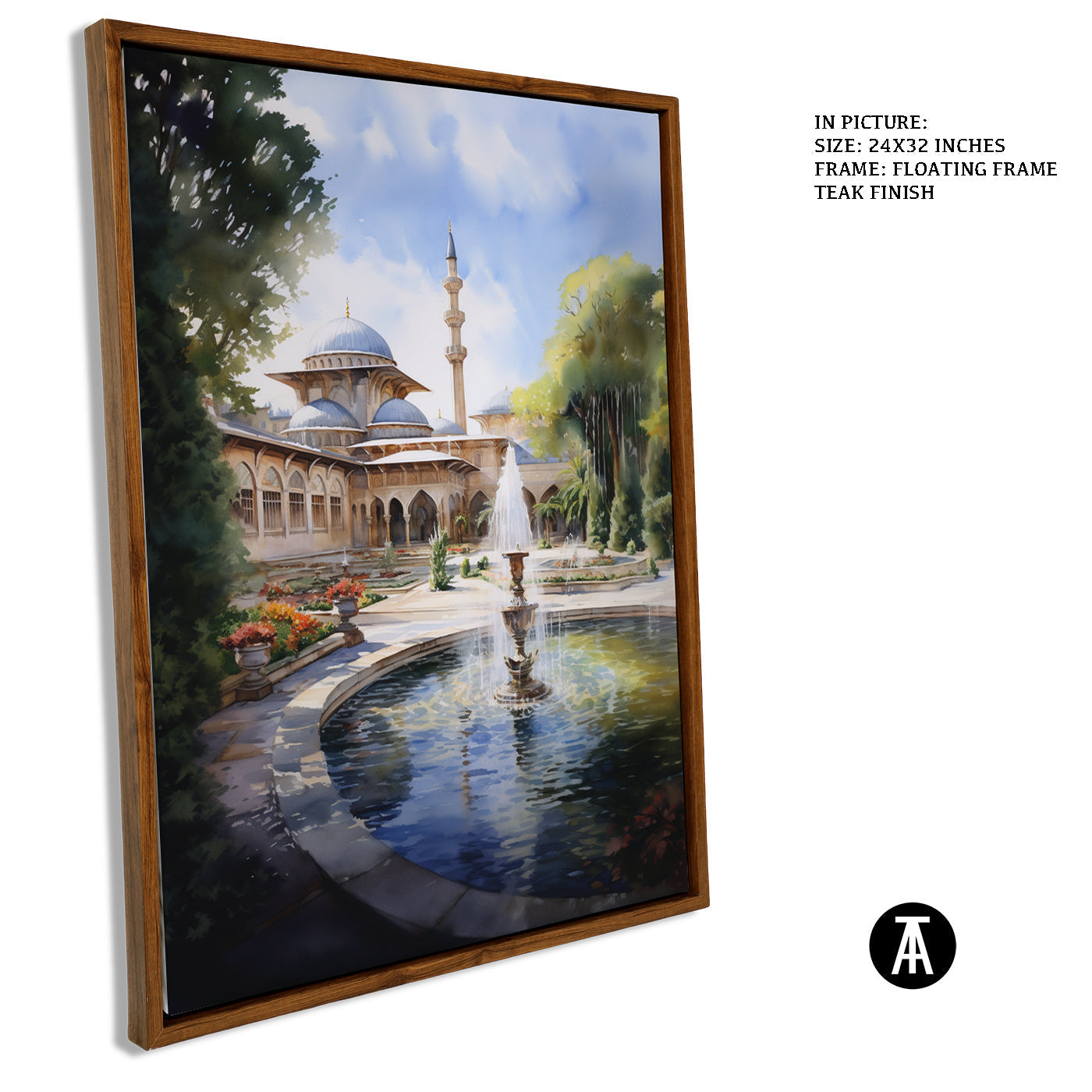 Artwork in Floating Frame