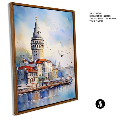 Artwork in Floating Frame