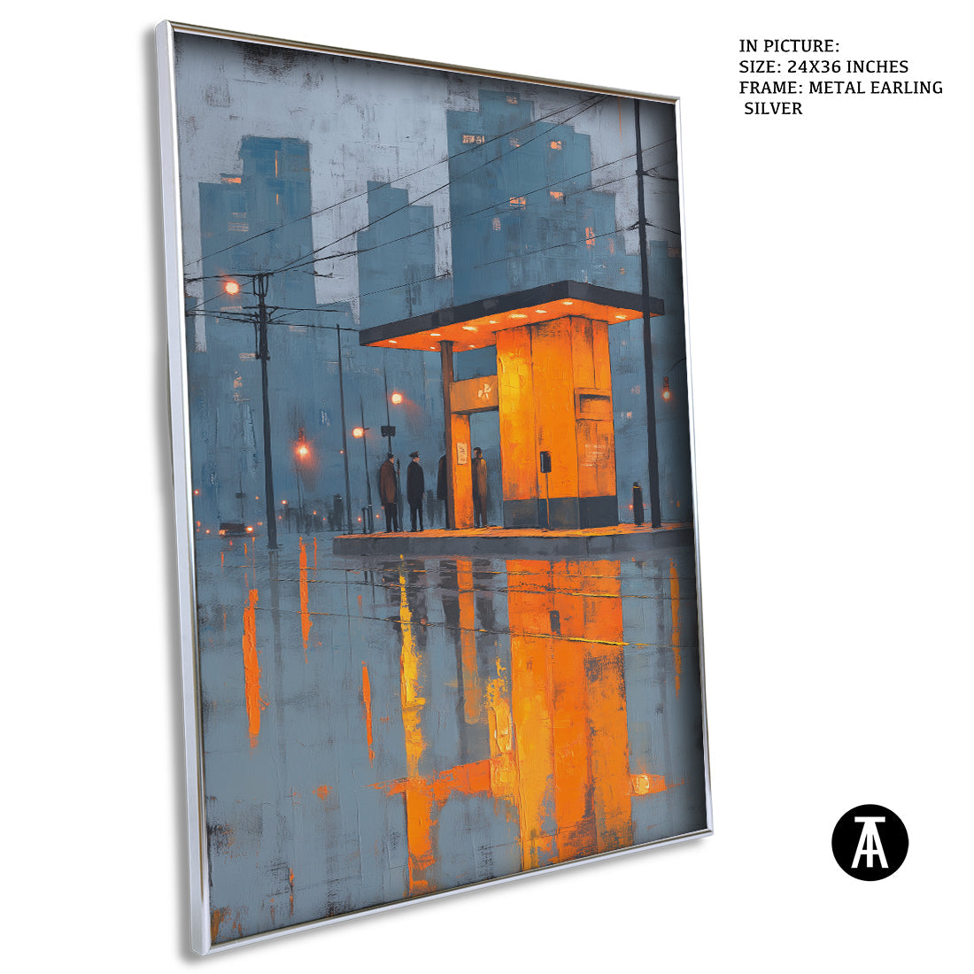 Artwork in Black Frame