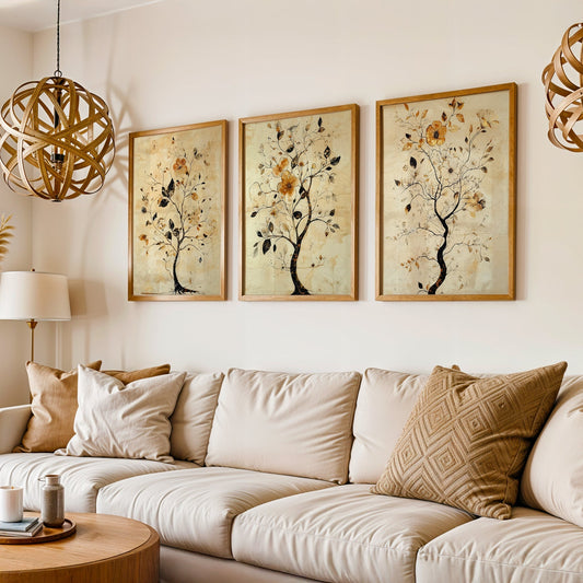 Gallery Wall Set in Lifestyle Setting