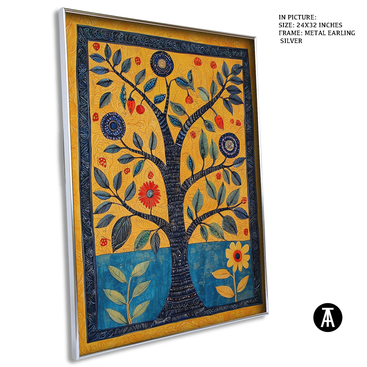 Artwork in Black Frame