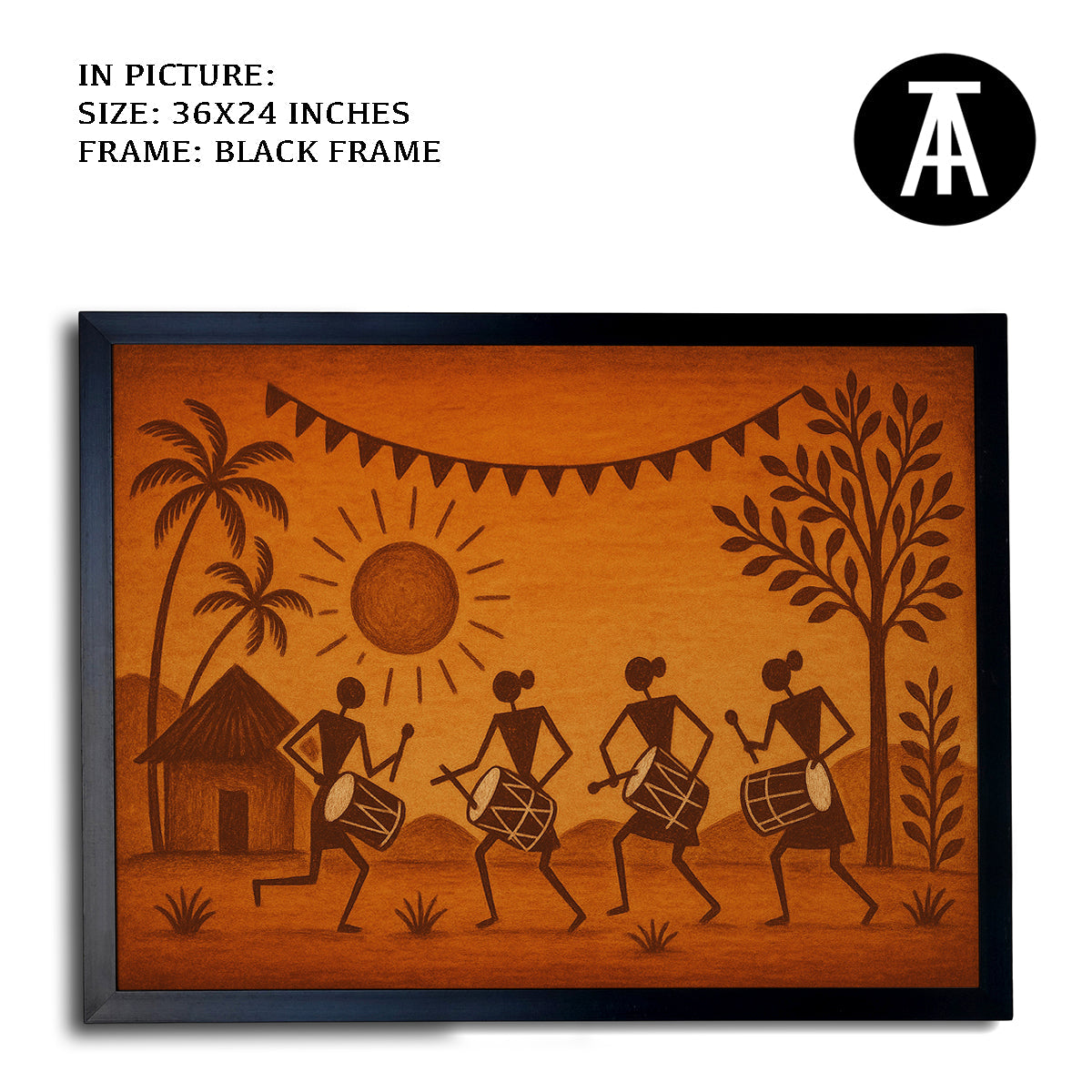 Artwork in Black Frame