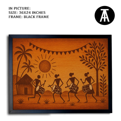 Artwork in Black Frame