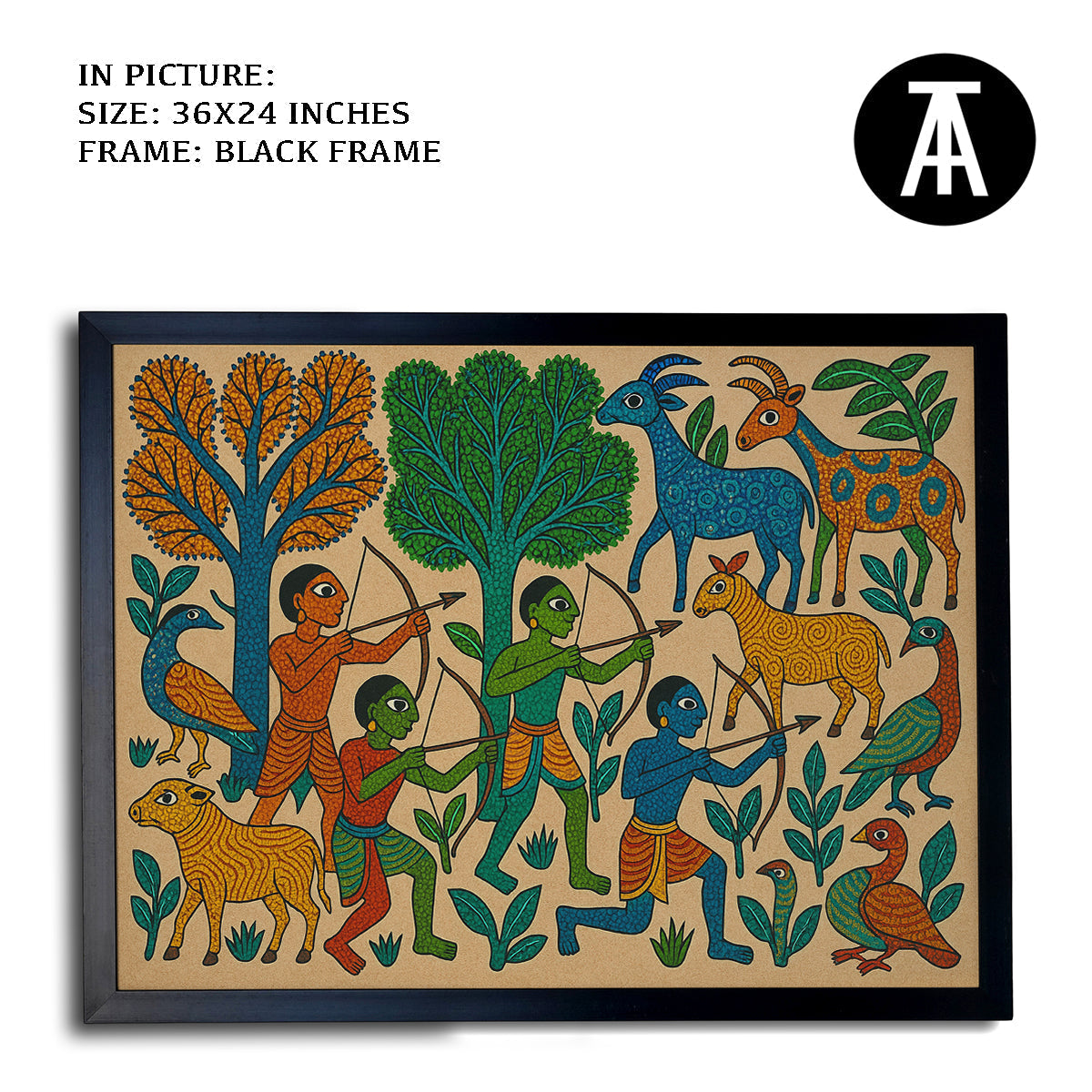 Artwork in Black Frame
