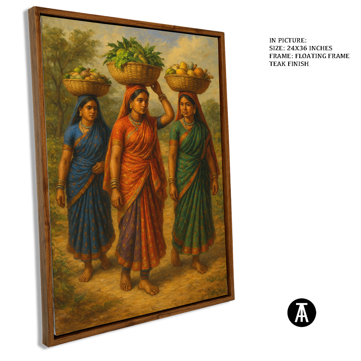 Artwork in Floating Frame