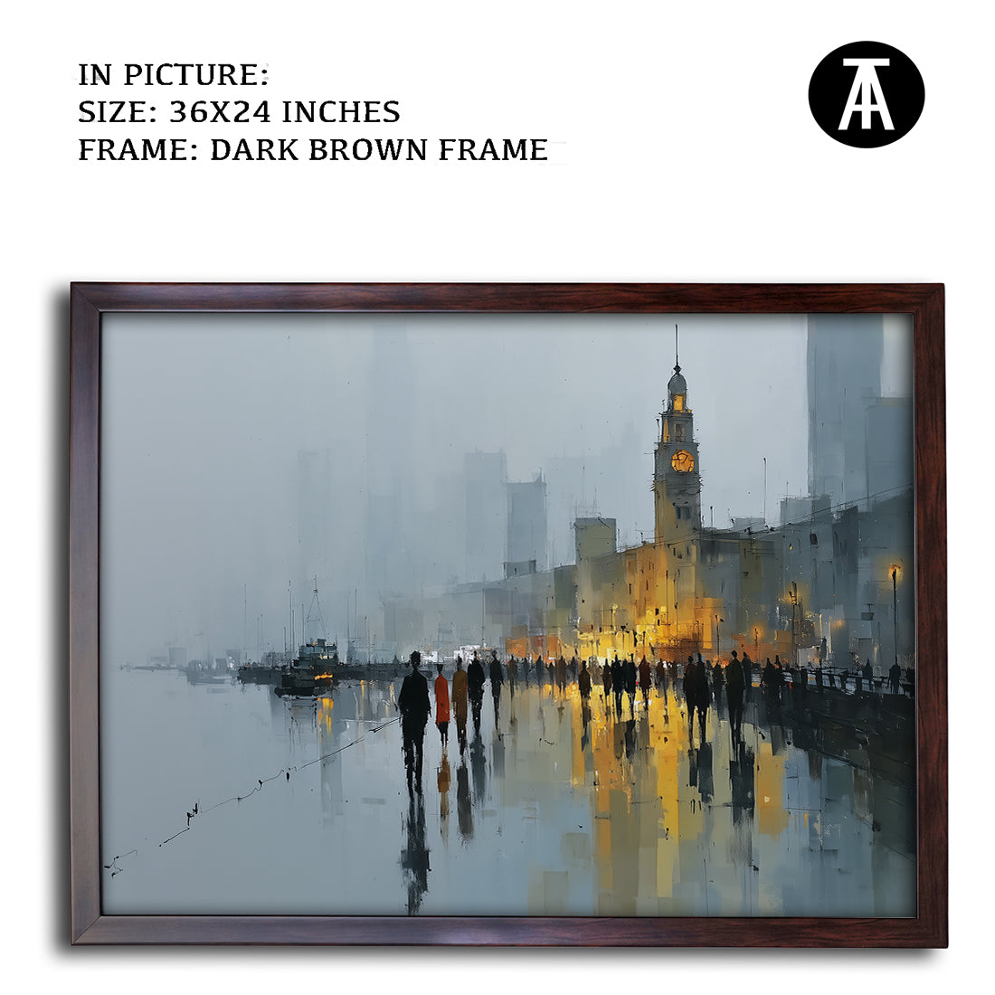 Artwork in Black Frame