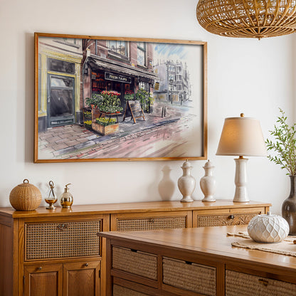 Limited Edition Painting in a Lifestyle Setting