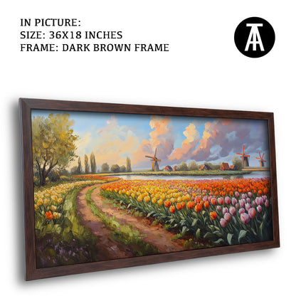 Artwork in Metal Champagne Gold Frame