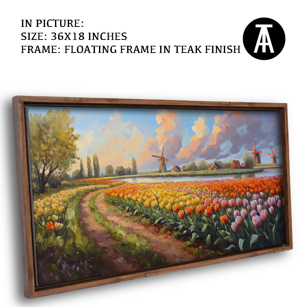 Artwork in Floating Frame