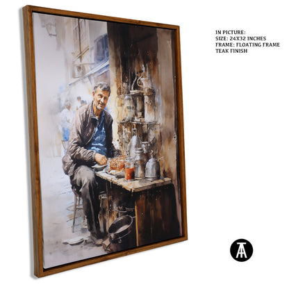 Artwork in Floating Frame