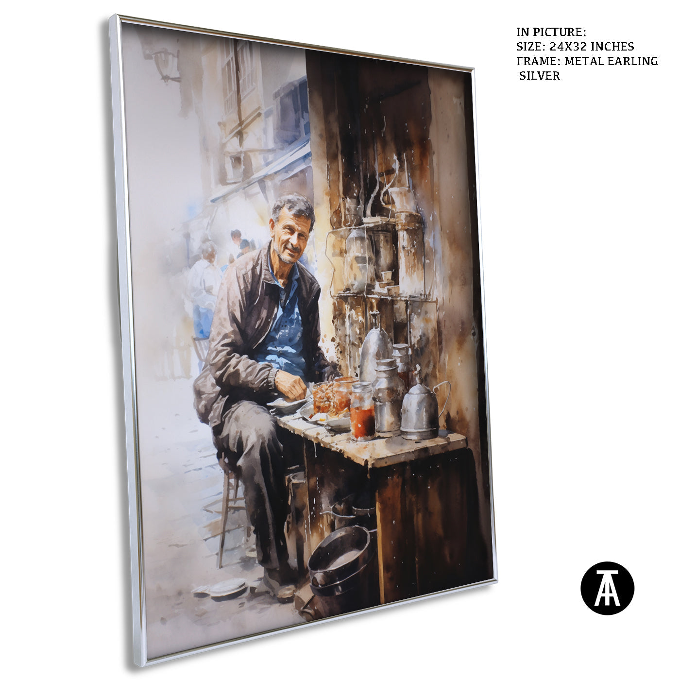 Artwork in Black Frame
