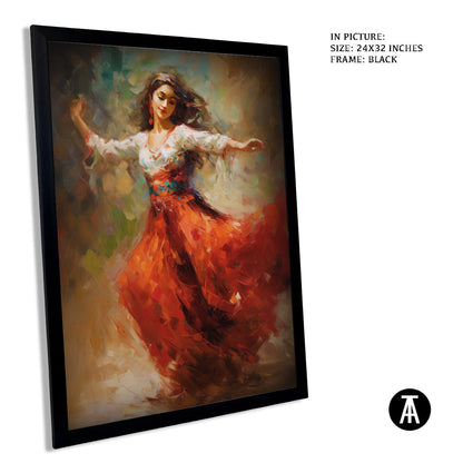 Artwork in Metal Earling Silver Frame