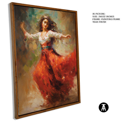 Artwork in Floating Frame