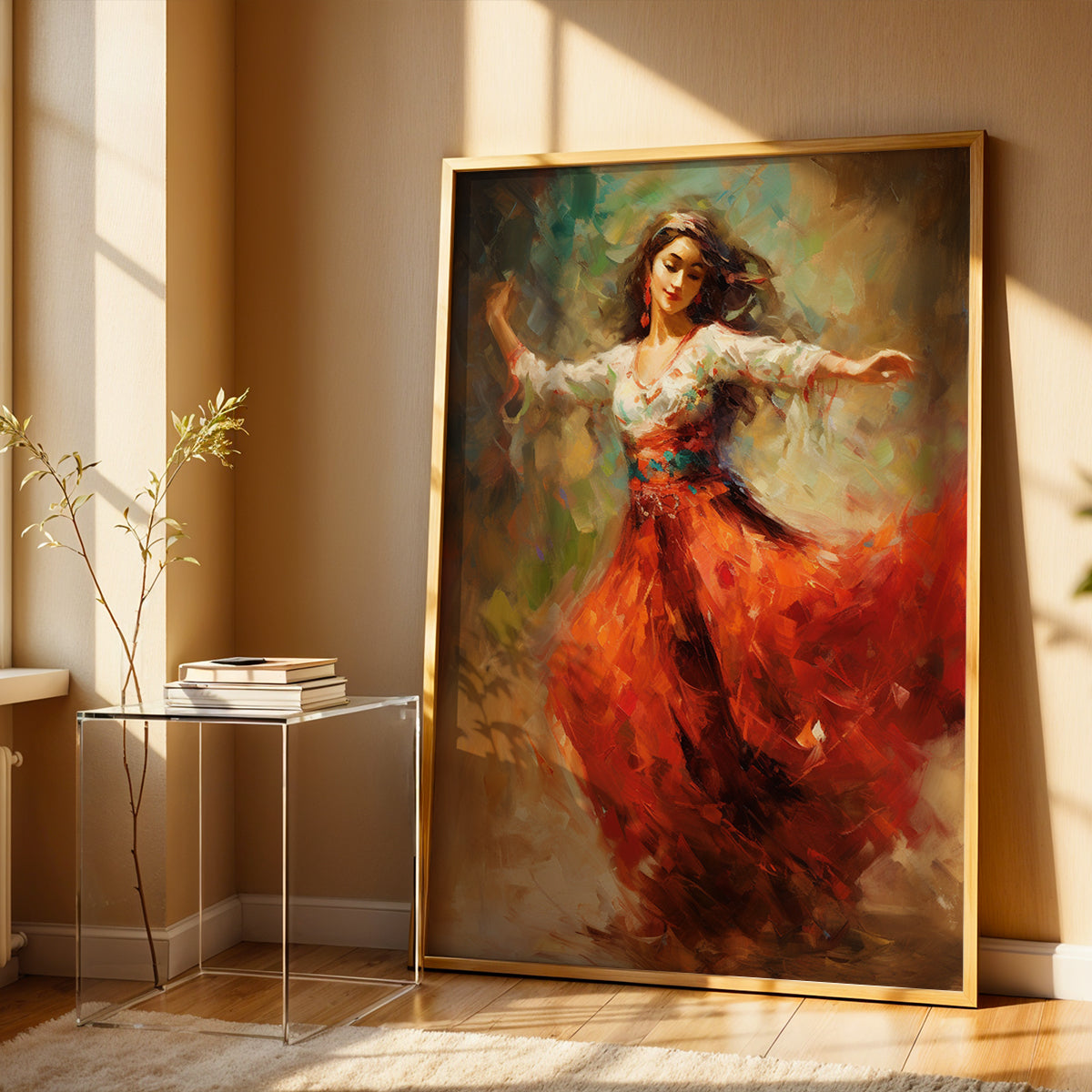 Limited Edition Painting in a Lifestyle Setting