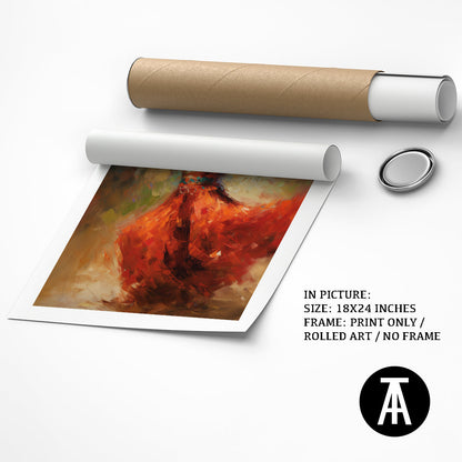 Artwork as Print Only or Rolled Art