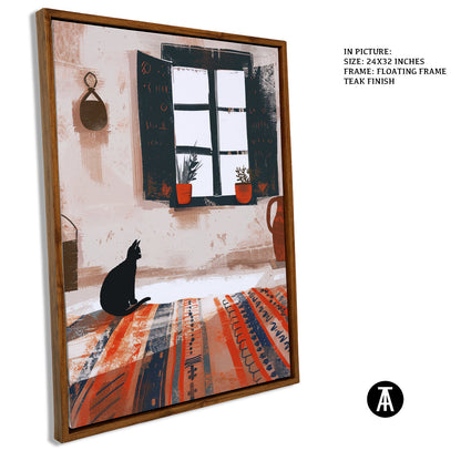Artwork in Floating Frame