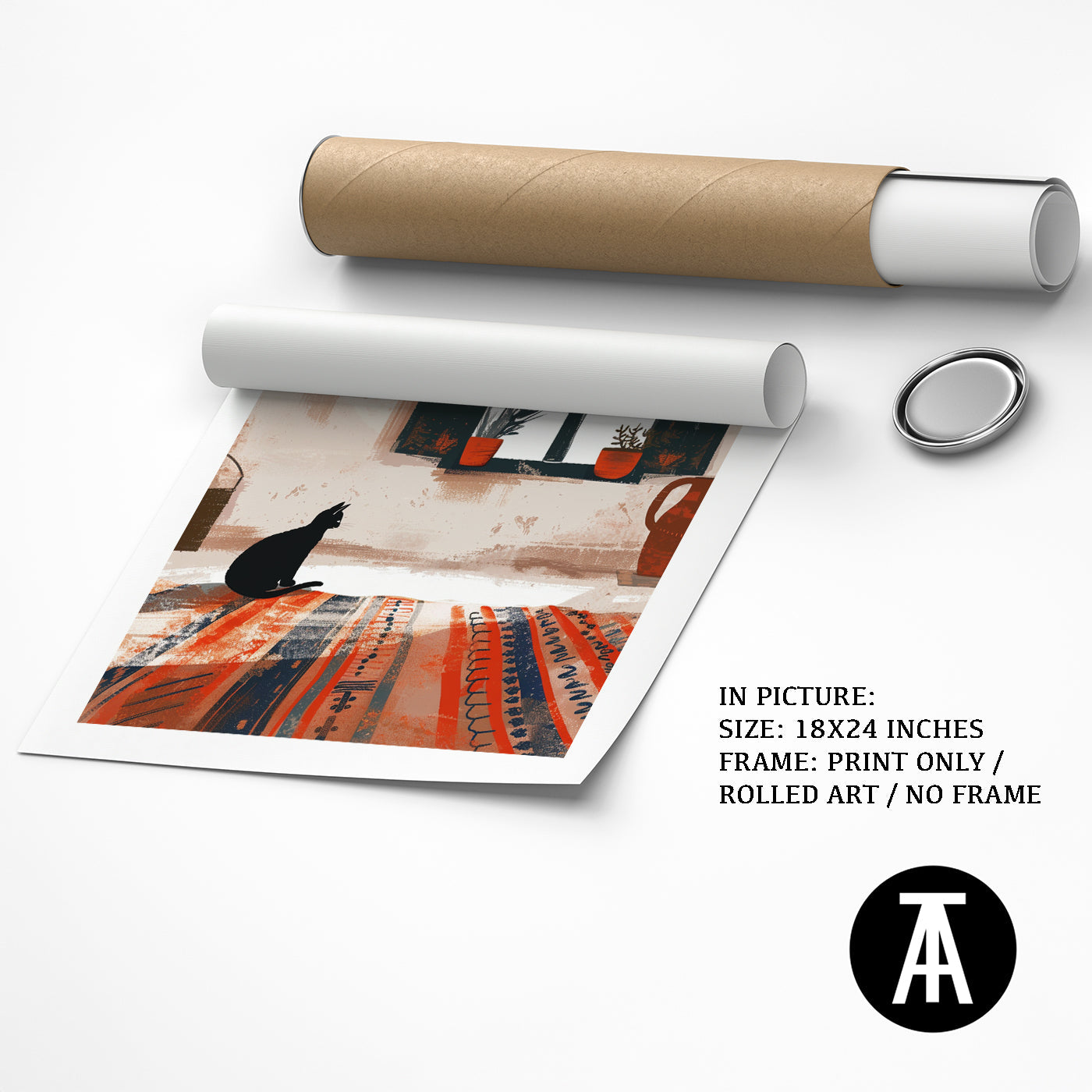 Artwork as Print Only or Rolled Art
