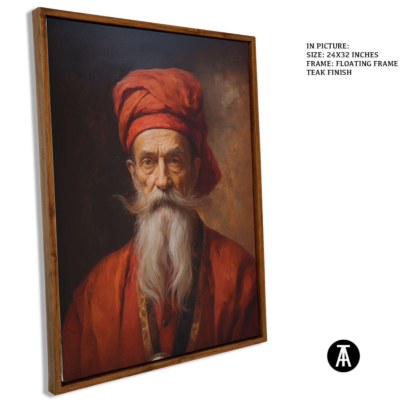 Artwork in Floating Frame