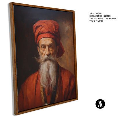 Artwork in Floating Frame