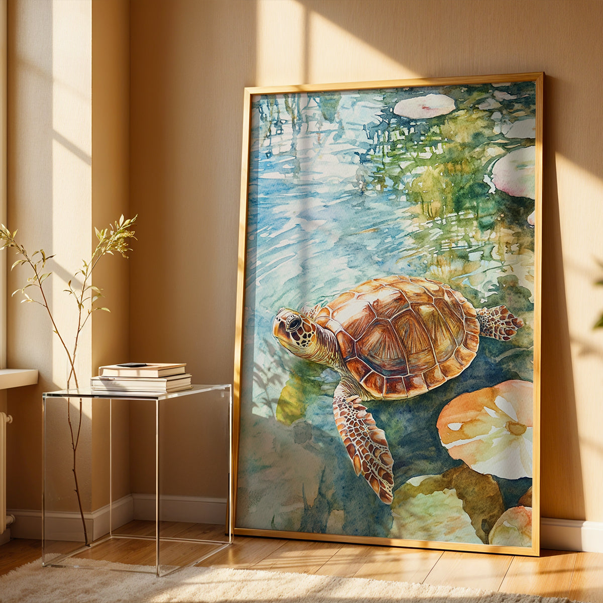 Indian Painting in a Lifestyle Setting