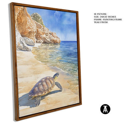 Artwork in Floating Frame