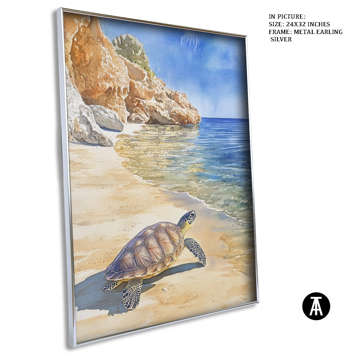 Artwork in Black Frame