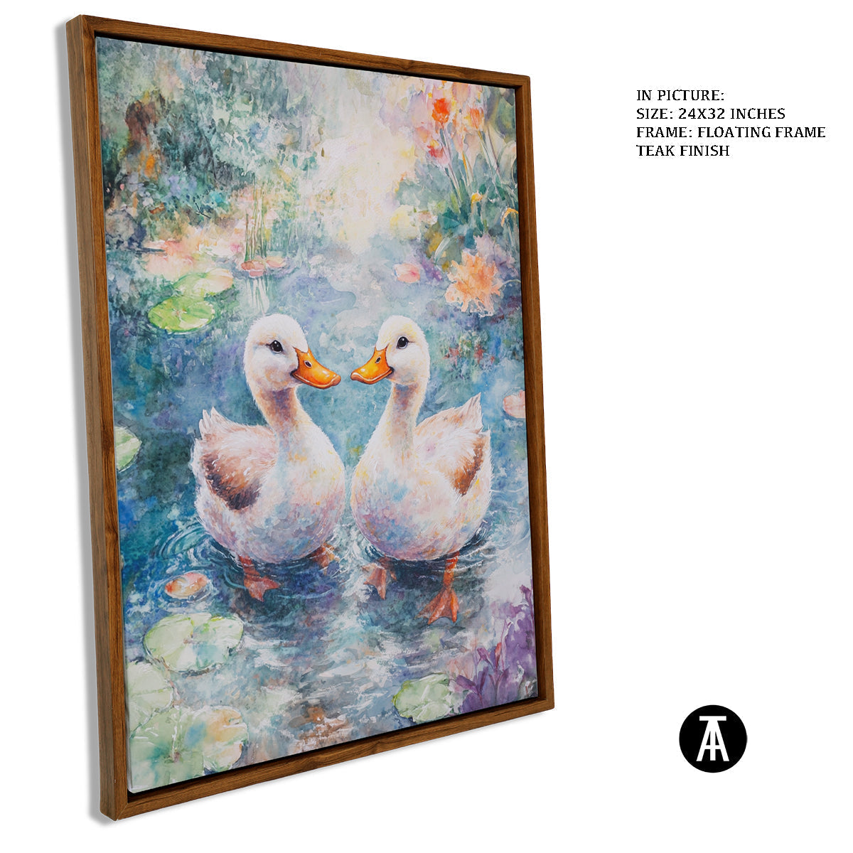 Artwork in Floating Frame