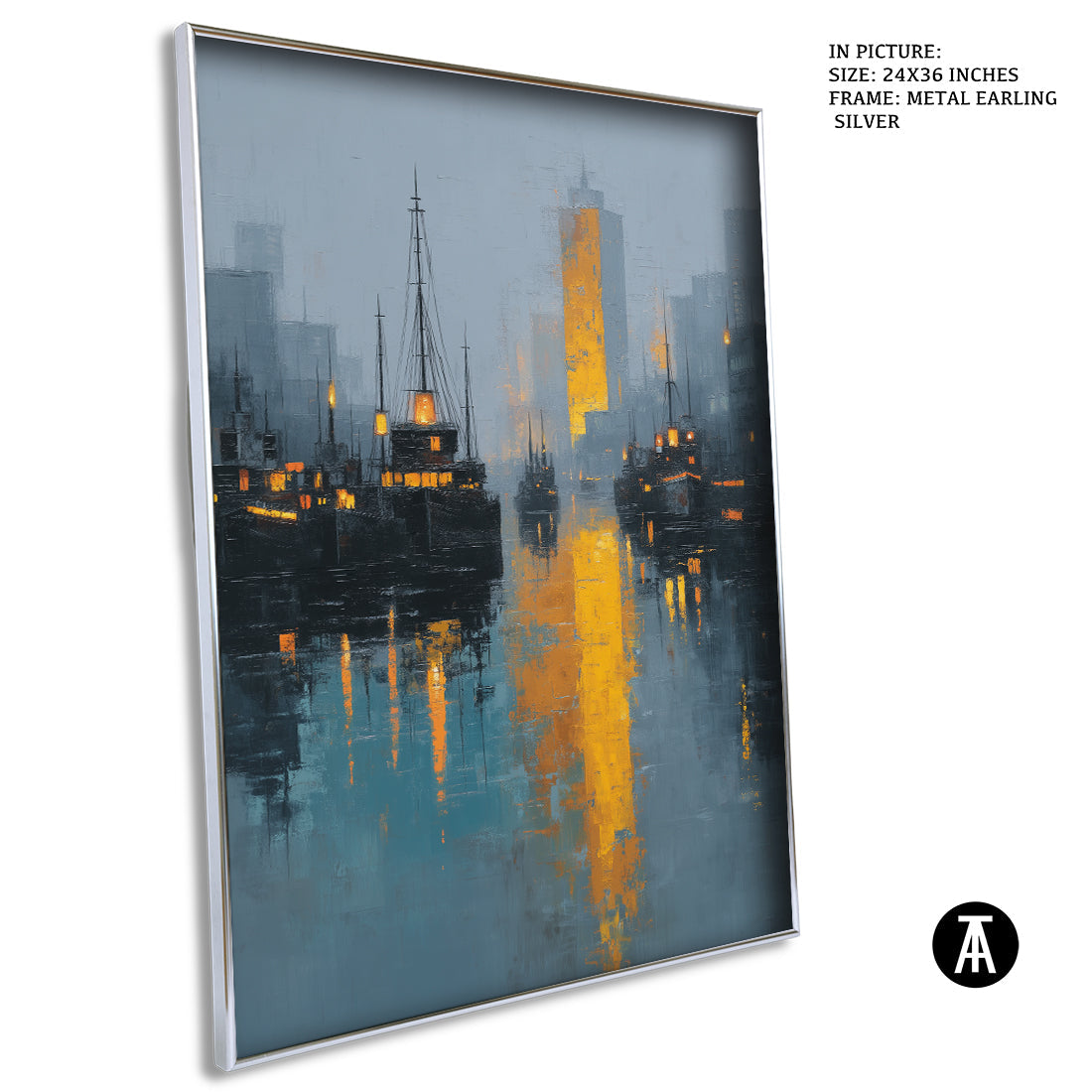 Artwork in Black Frame