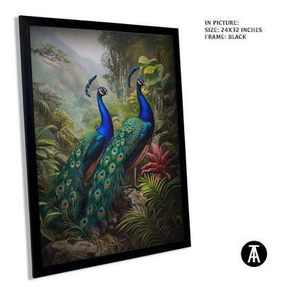 Artwork in Metal Earling Silver Frame