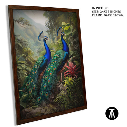 Artwork in Metal Champagne Gold Frame