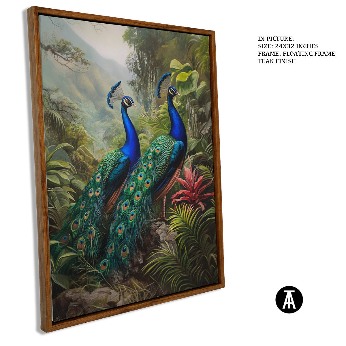 Artwork in Floating Frame