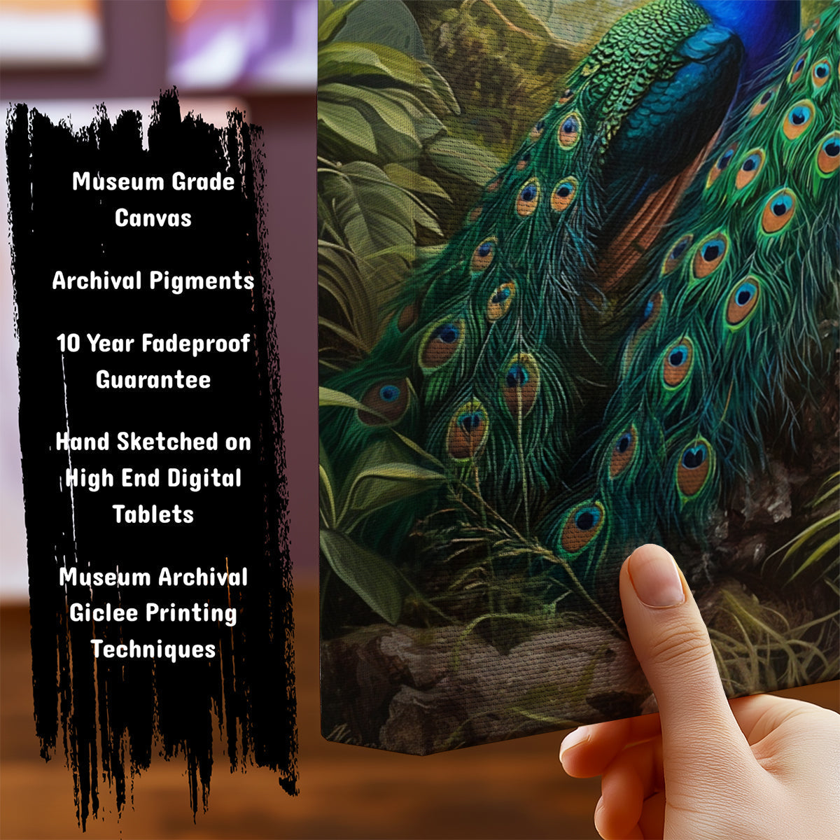 Information about Indian Canvas Art Print