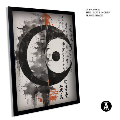 Artwork in Metal Earling Silver Frame