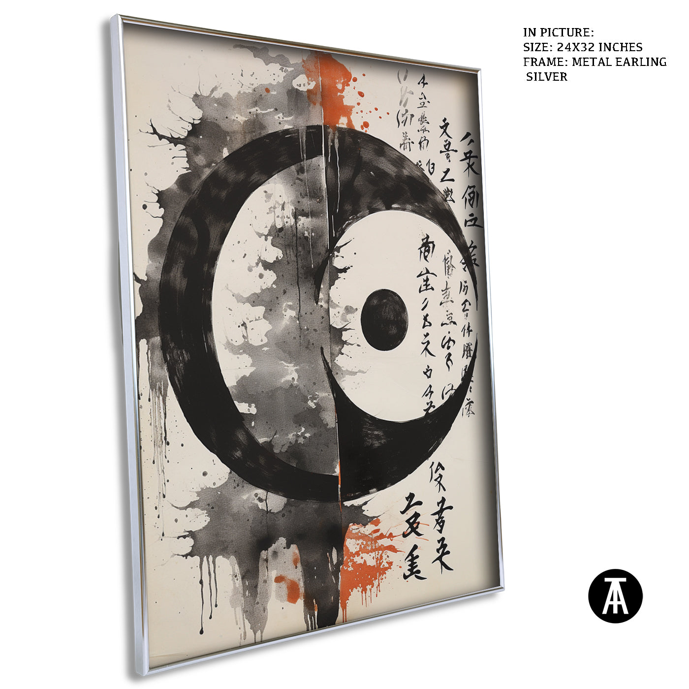 Artwork in Black Frame