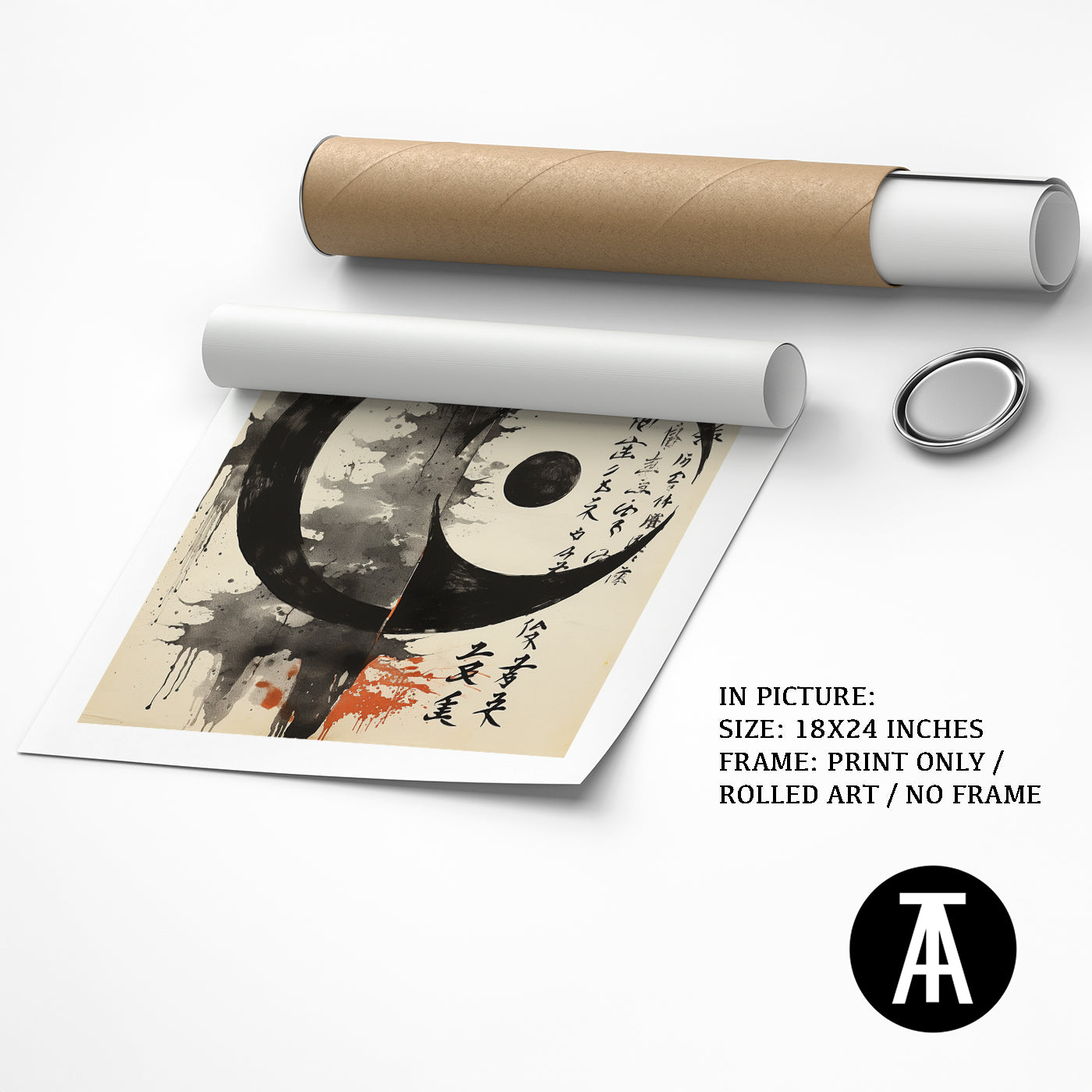 Artwork as Print Only or Rolled Art
