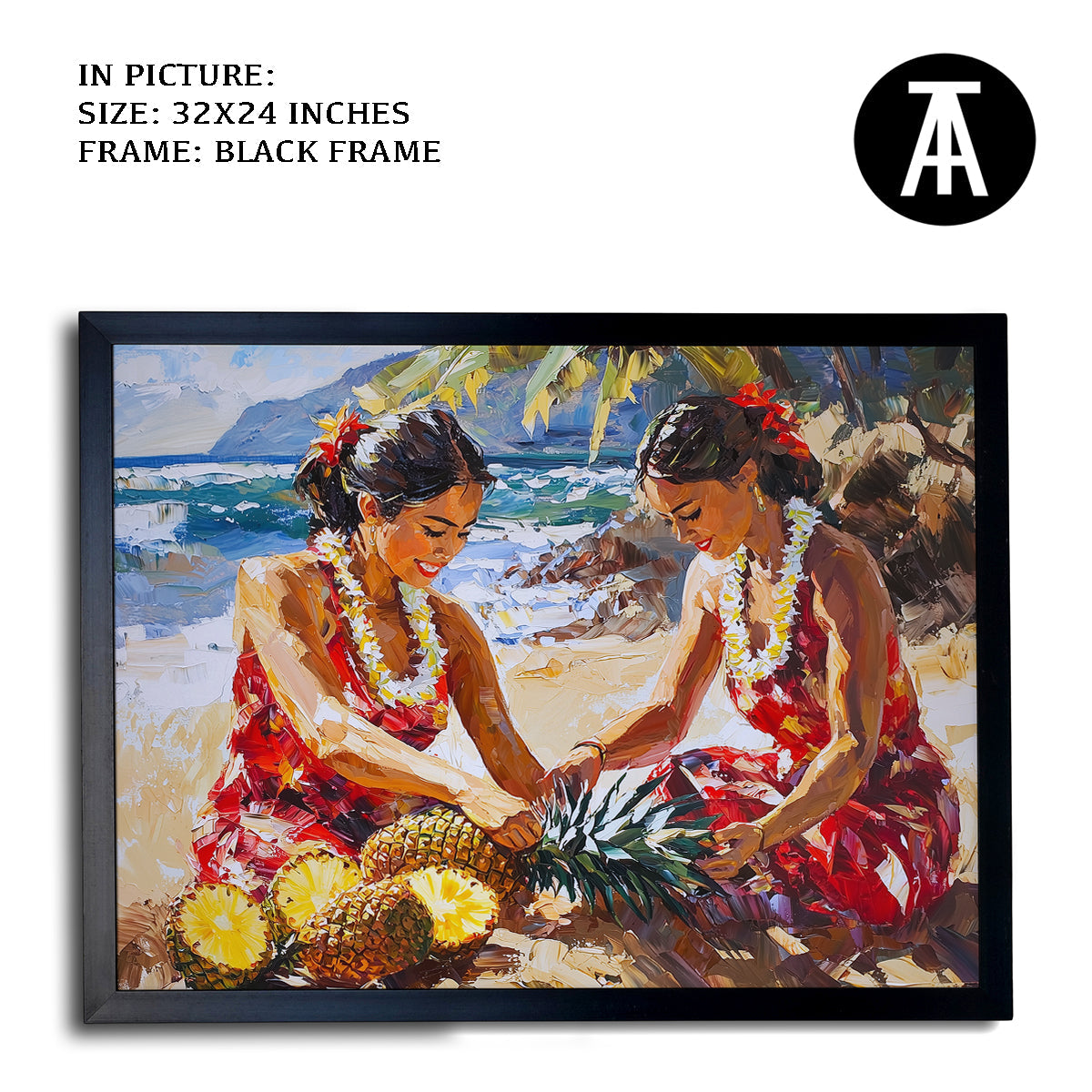 Artwork in Metal Earling Silver Frame
