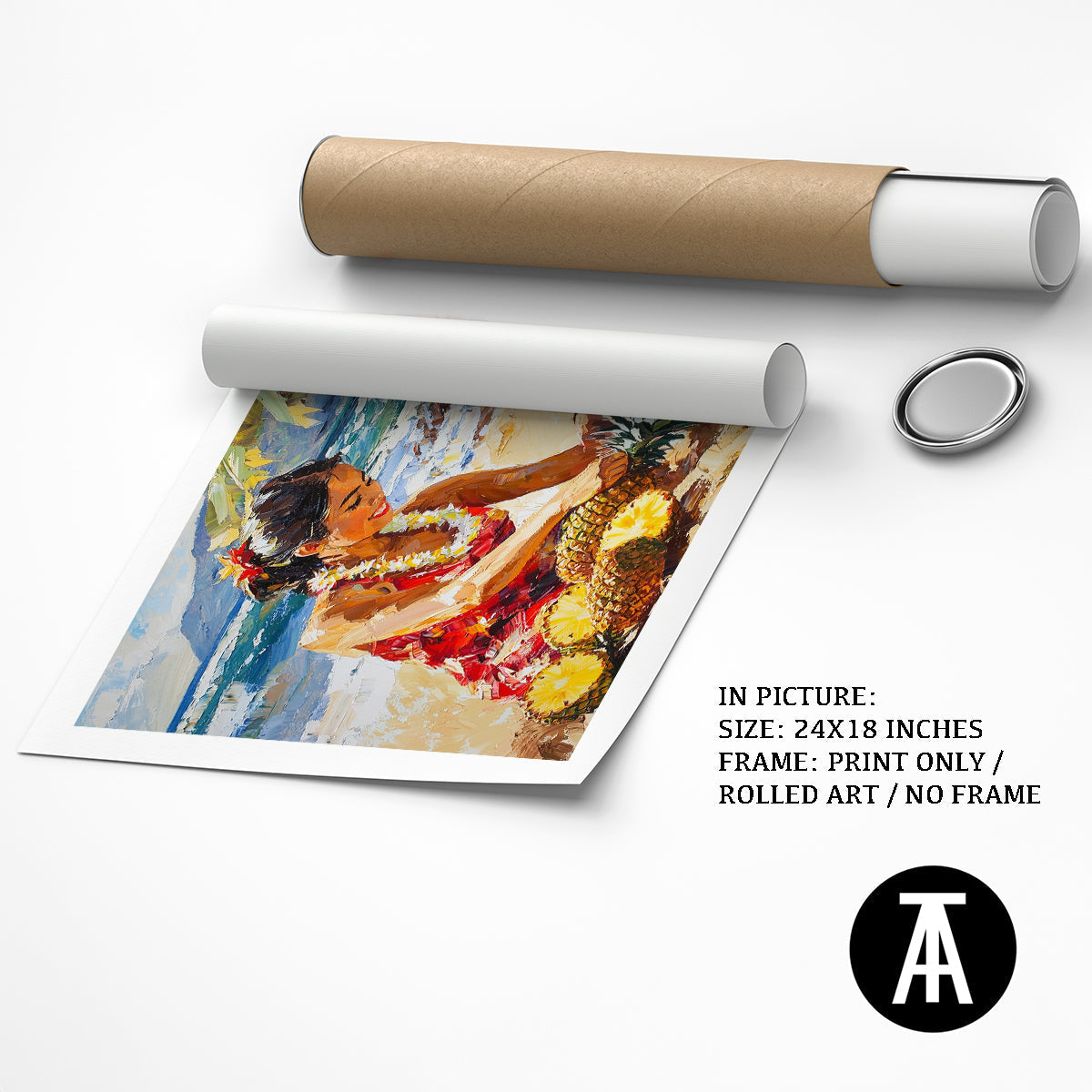 Artwork as Print Only or Rolled Art