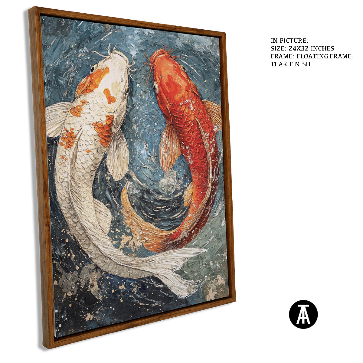 Artwork in Floating Frame