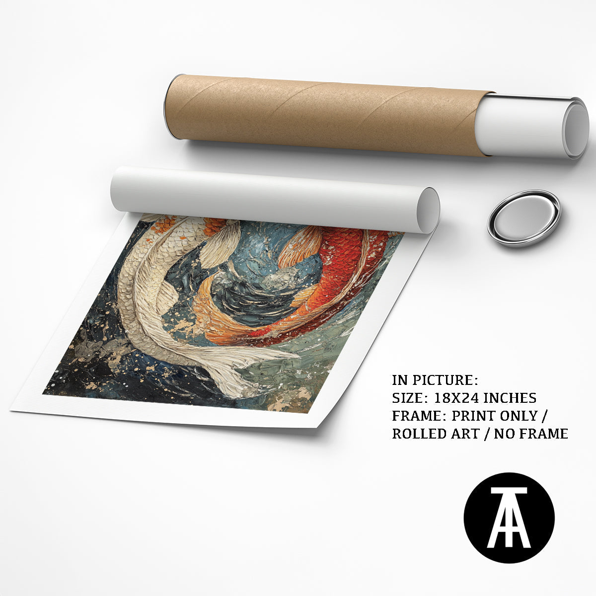 Artwork as Print Only or Rolled Art