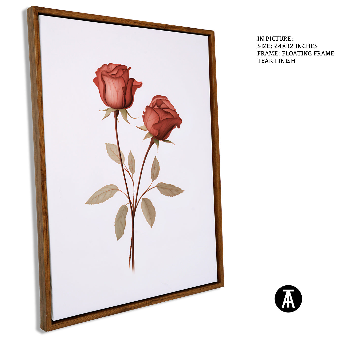 Artwork in Floating Frame