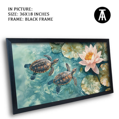 Artwork in Metal Earling Silver Frame