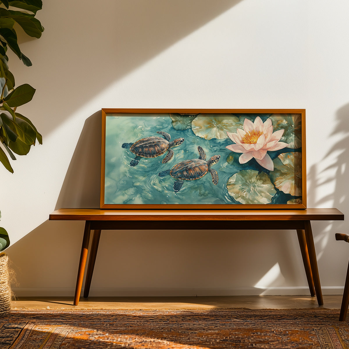 Indian Artwork in a Lifestyle Setting