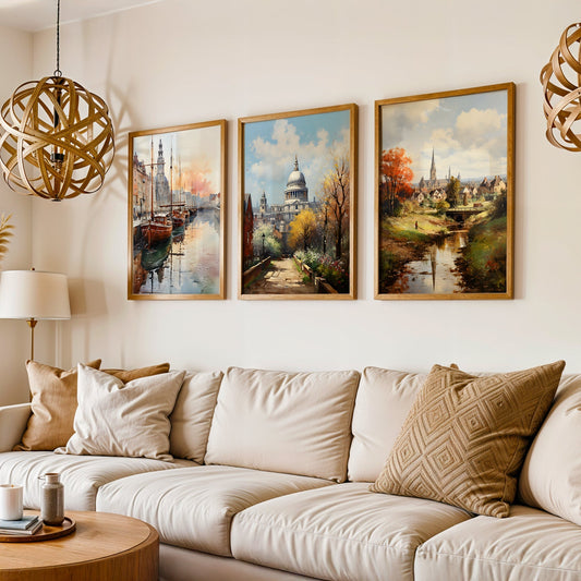 Gallery Wall Set in Lifestyle Setting