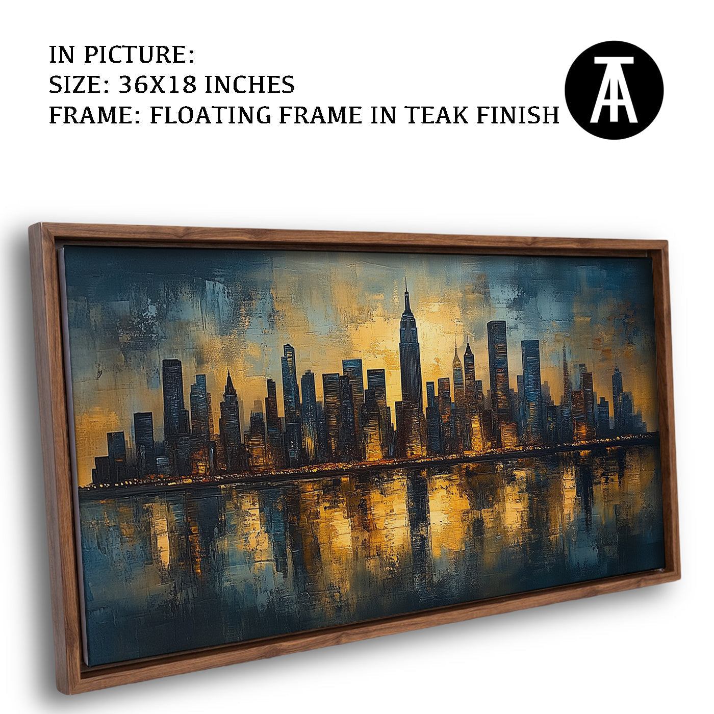 Artwork in Floating Frame