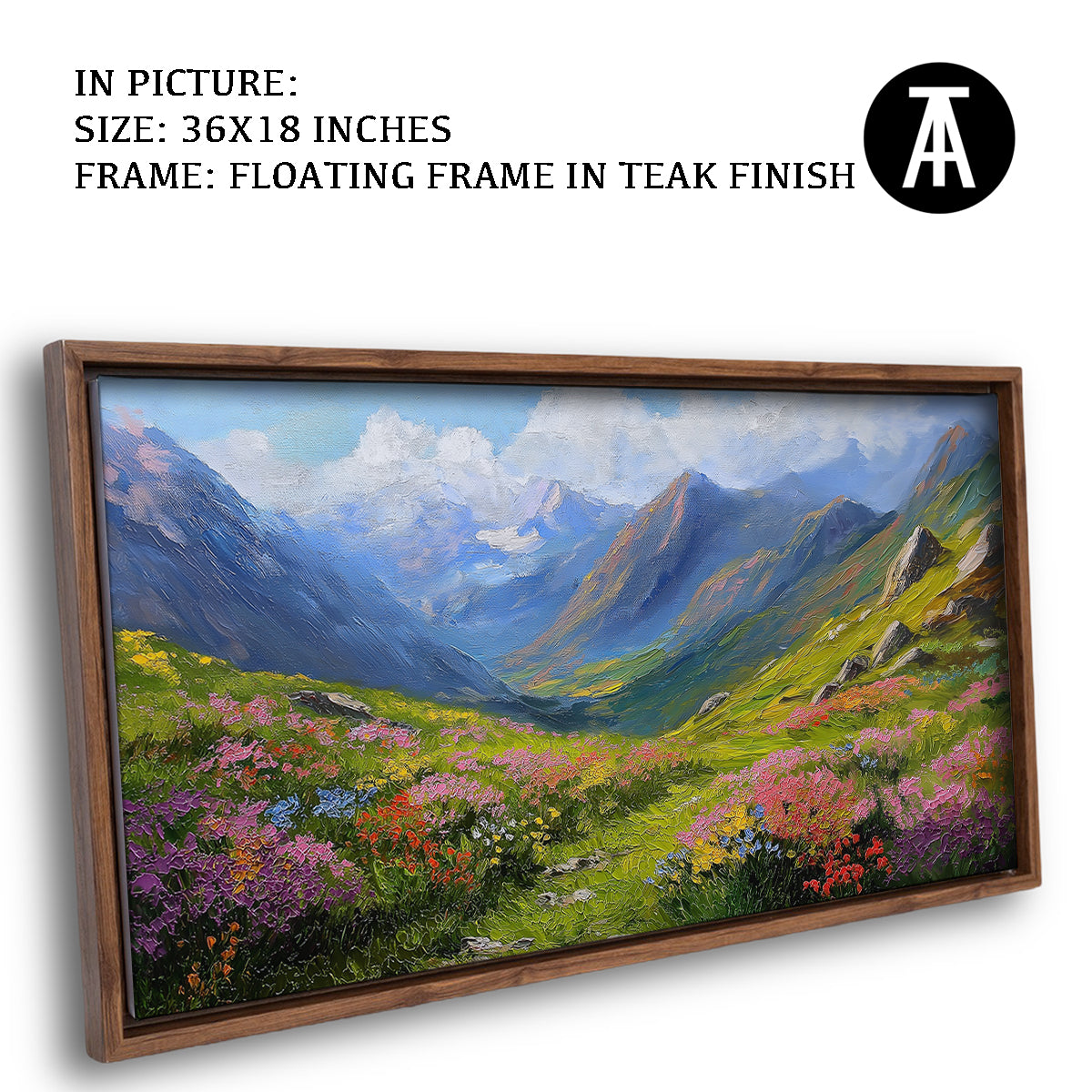 Artwork in Floating Frame