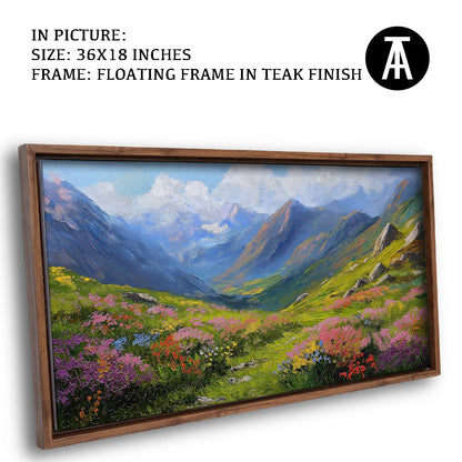 Artwork in Floating Frame