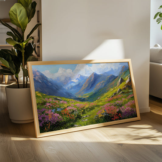 Limited Edition Painting in a Lifestyle Setting