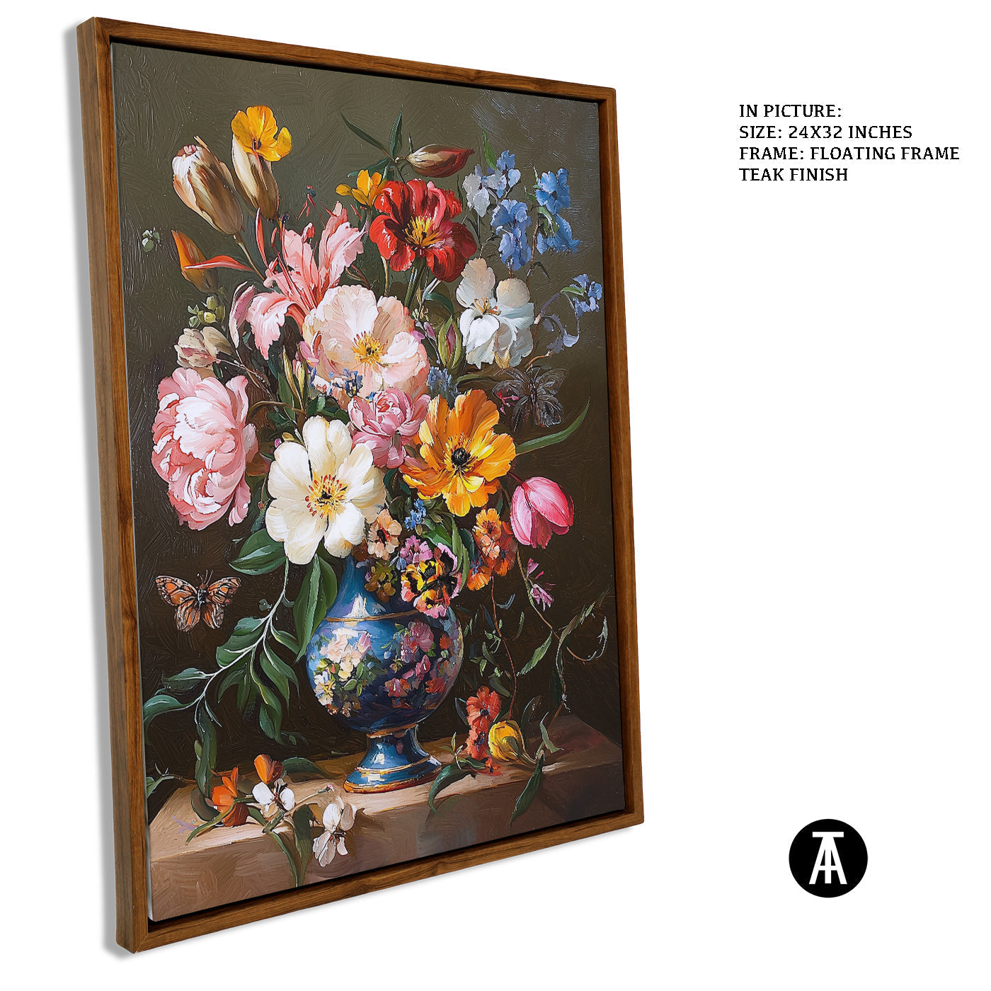 Artwork in Floating Frame