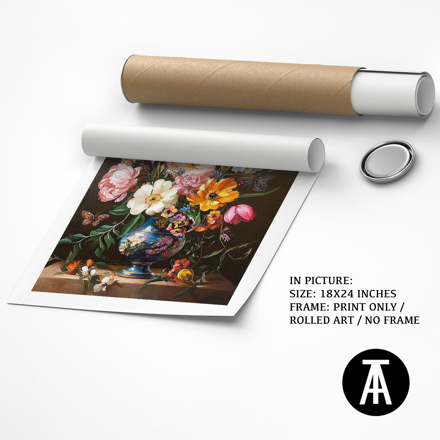 Artwork as Print Only or Rolled Art
